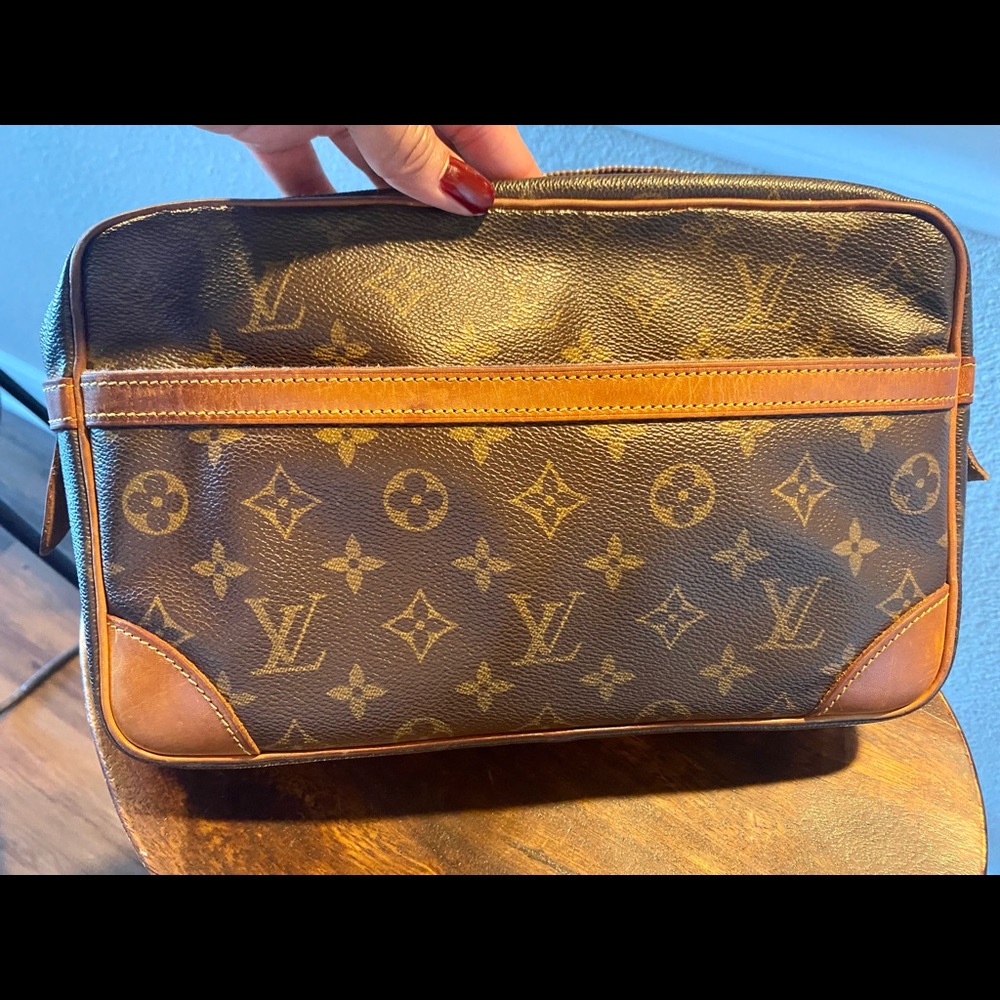 Louis Vuitton Vintage Compiegne 28 Clutch Bag